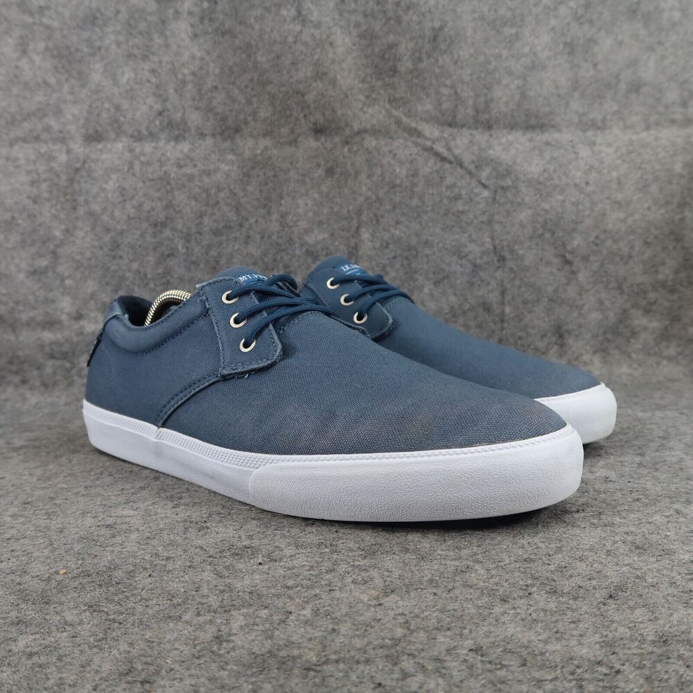 Lakai Shoes Mens 10.5 Sneakers Skate Casual Daly Canvas Footwear Lace Up Active